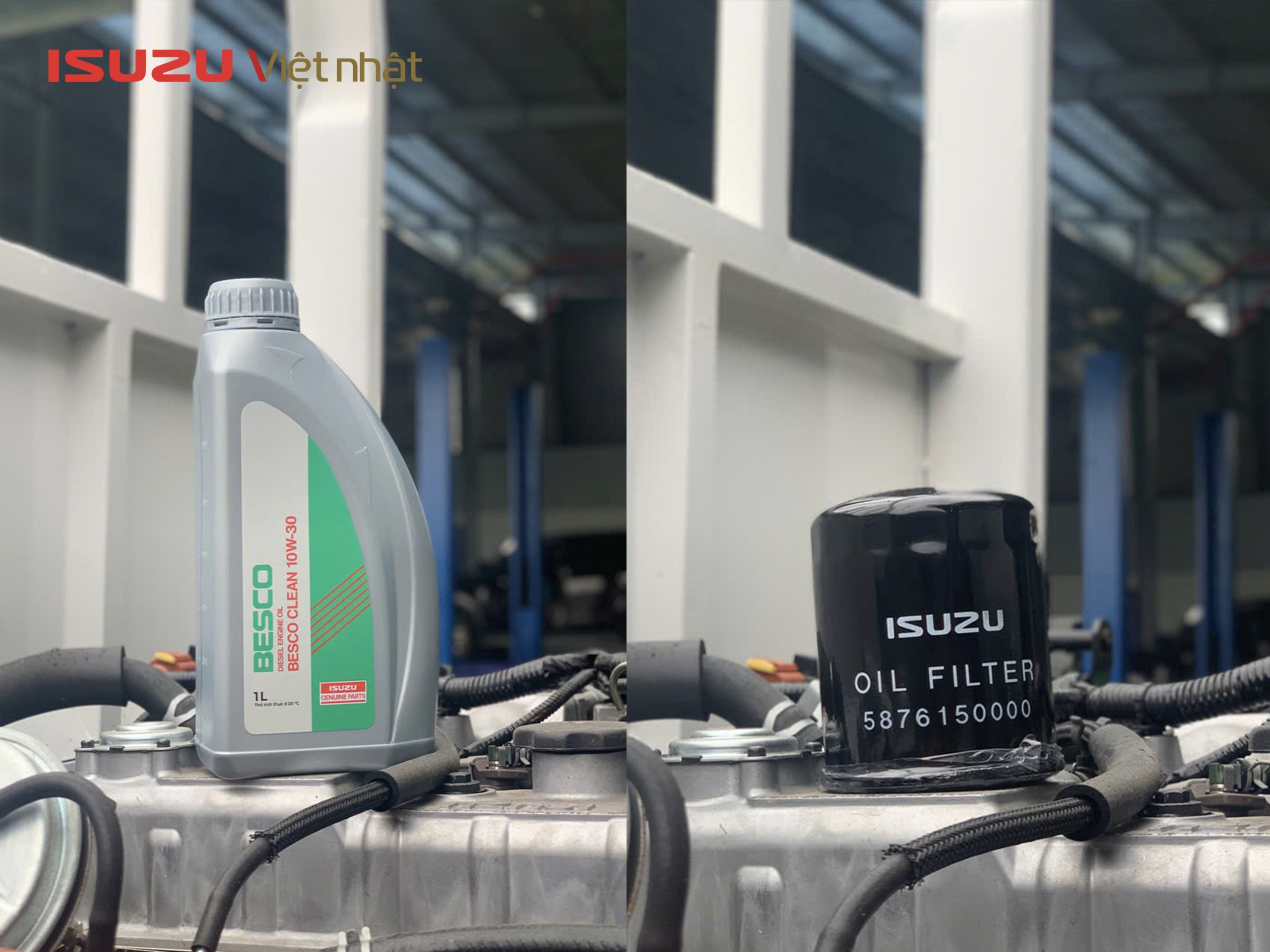 CTKM thay nhớt và lọc nhớt miễn phí