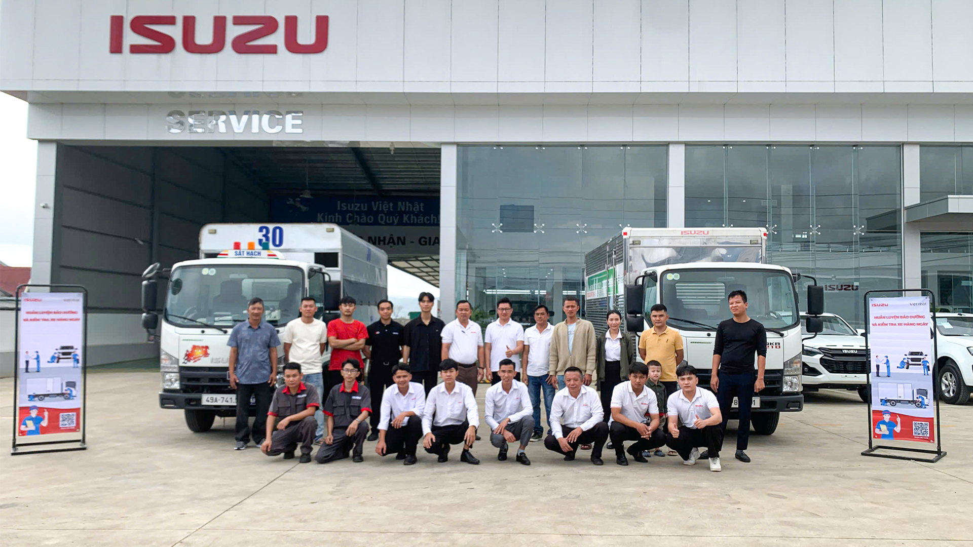Huấn luyện bảo dưỡng kiểm tra xe hằng ngày